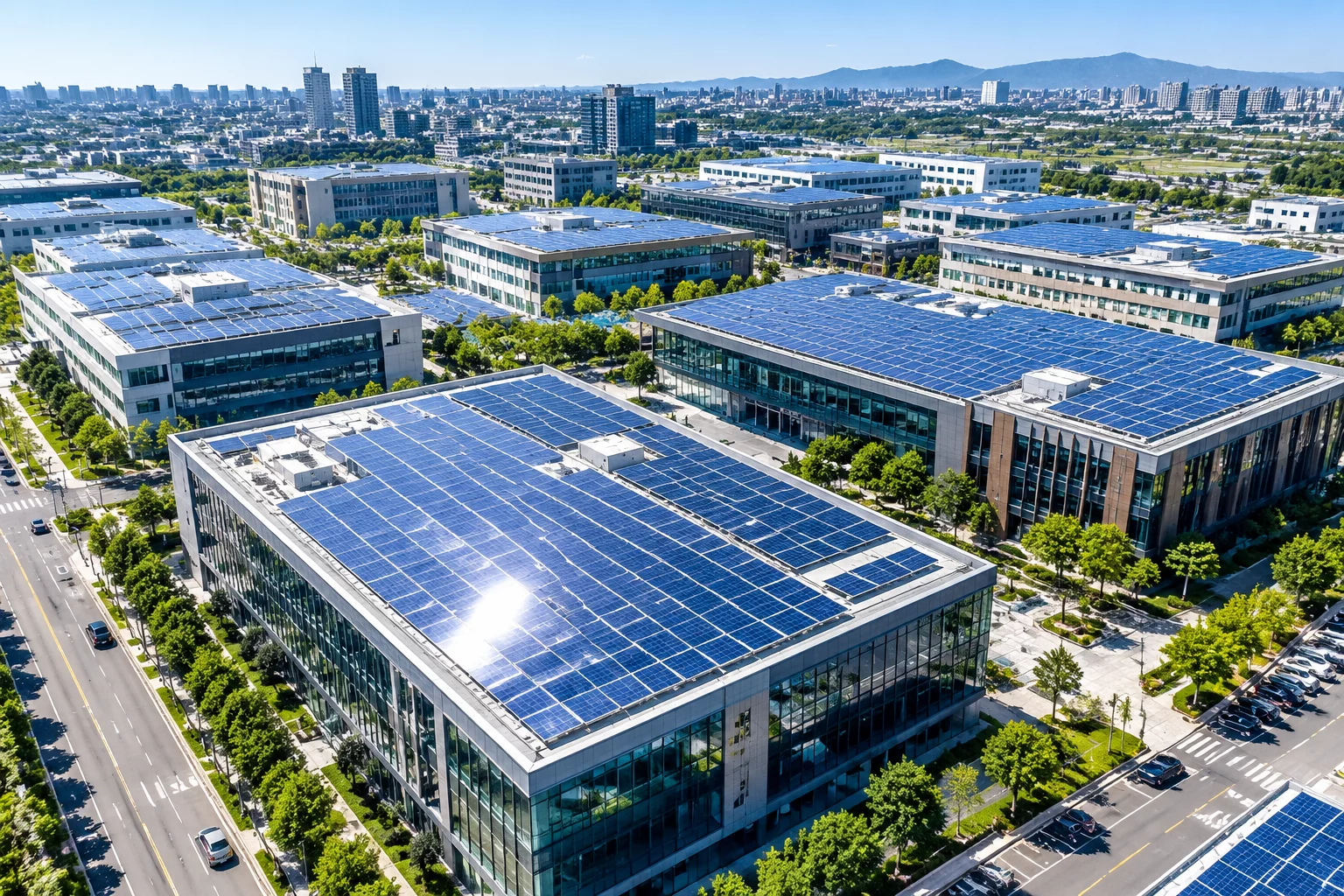 商業施設の屋上太陽光発電義務化に関するガイドラインが発行